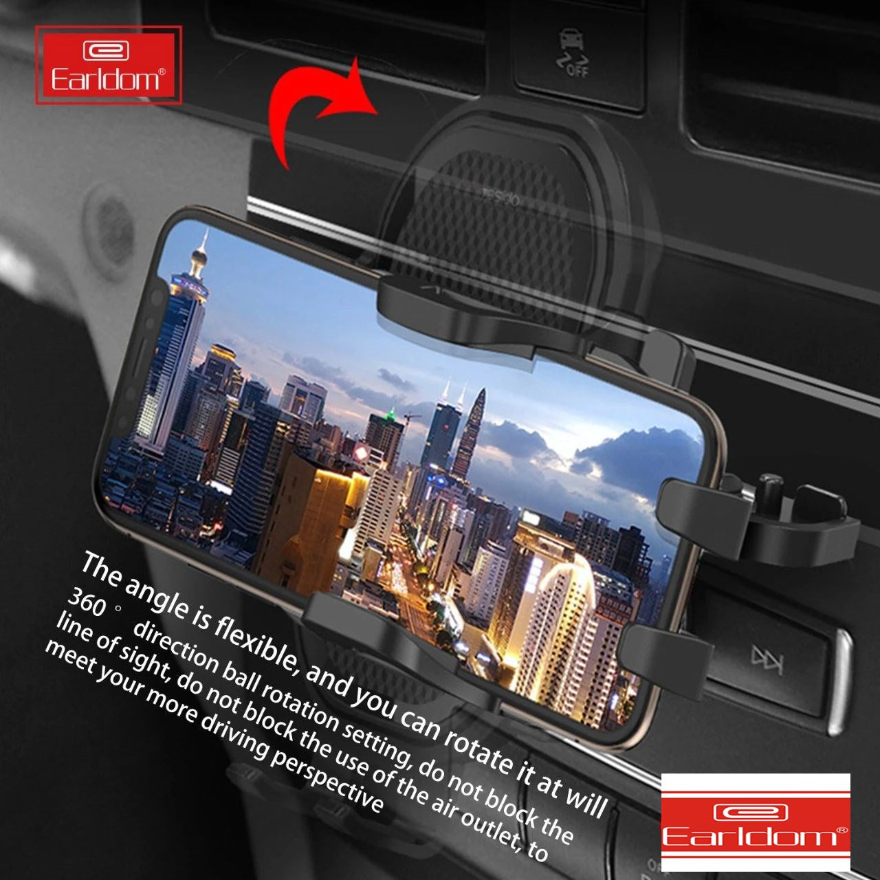 Earldom Universal Tray Insert  CD Slot and Air Vent holder Earldom Universal Tray Insert  CD Slot and Air Vent holder